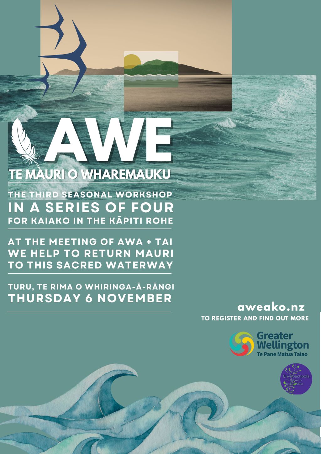 Raumati workshop – save the&nbsp;date!